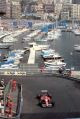 La leggendaria curva della Rascasse, con veduta sul porto monegasco